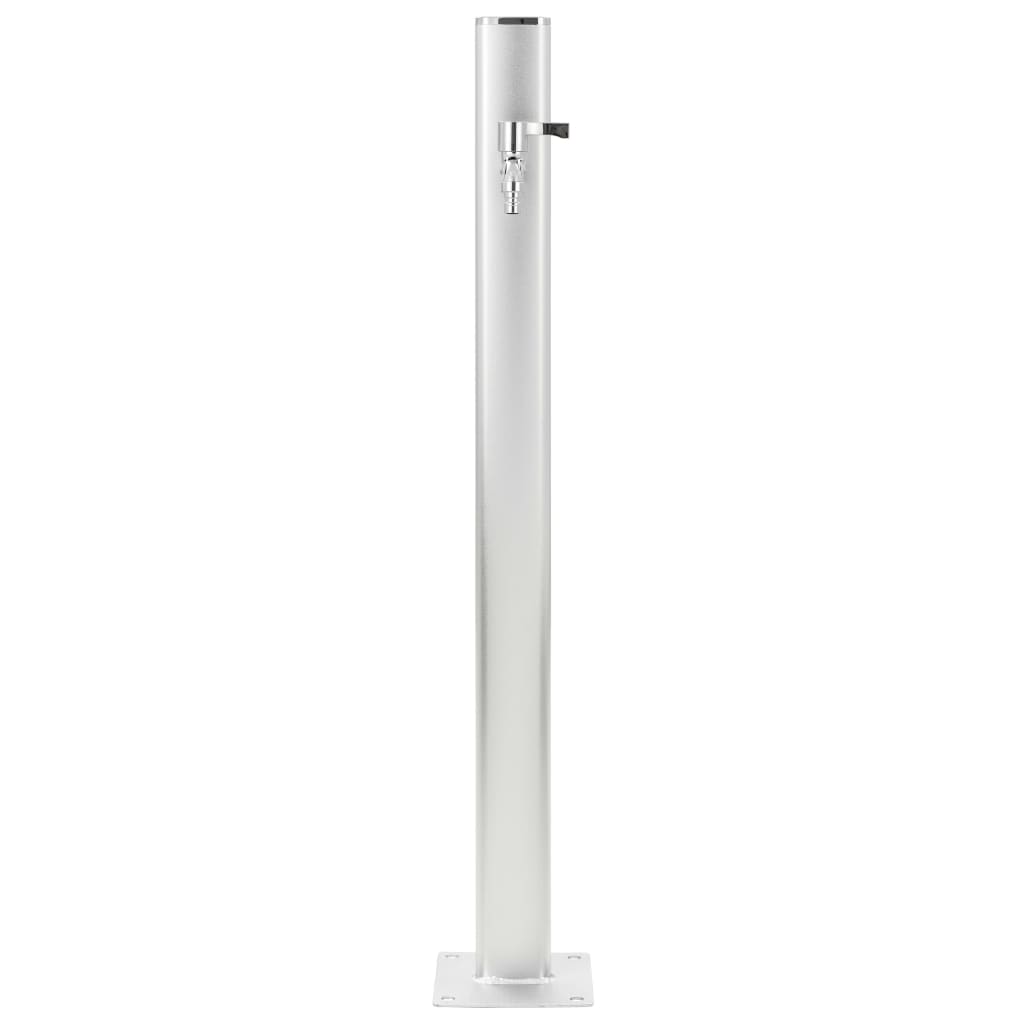 Garten-Wassersäule Aluminium 95 Cm Braun
