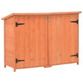 Garten-Geräteschuppen 128X42X91 Cm Holz