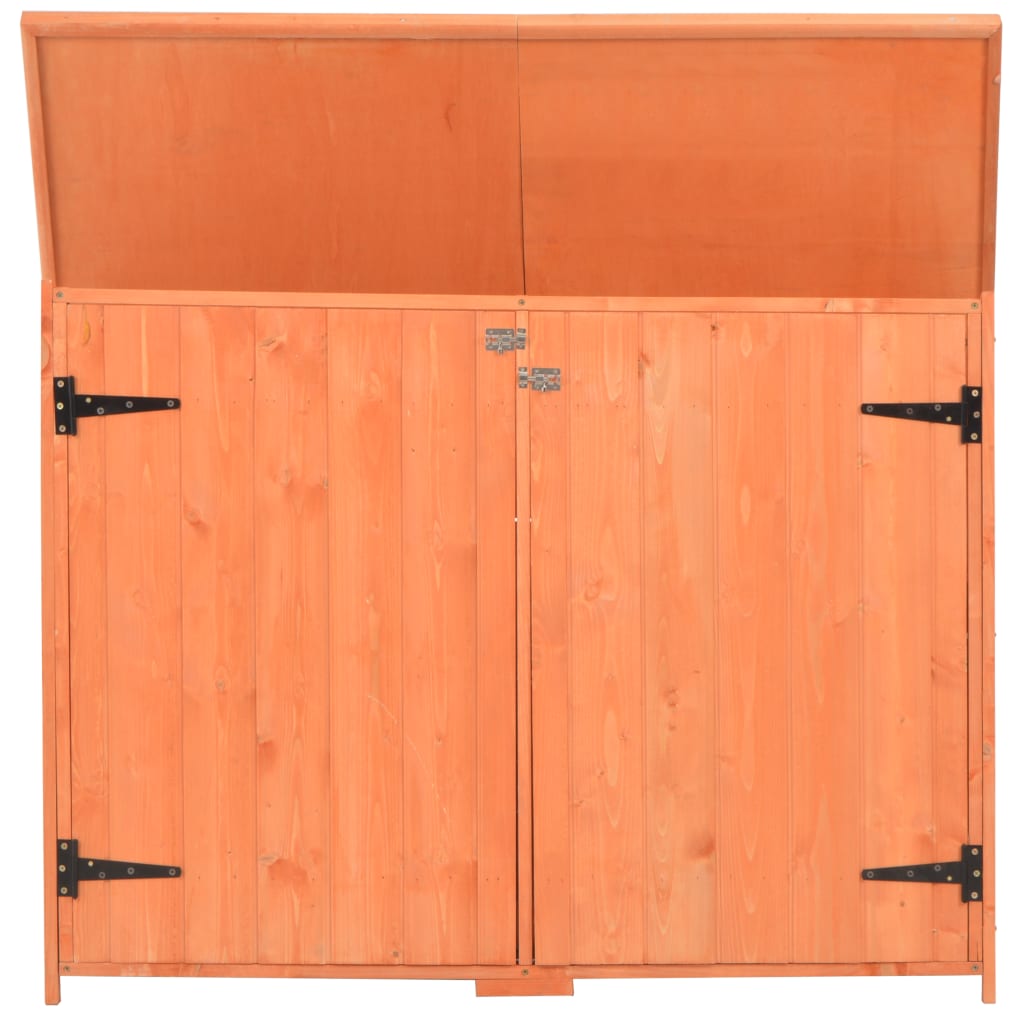 Garten-Geräteschuppen 128X42X91 Cm Holz