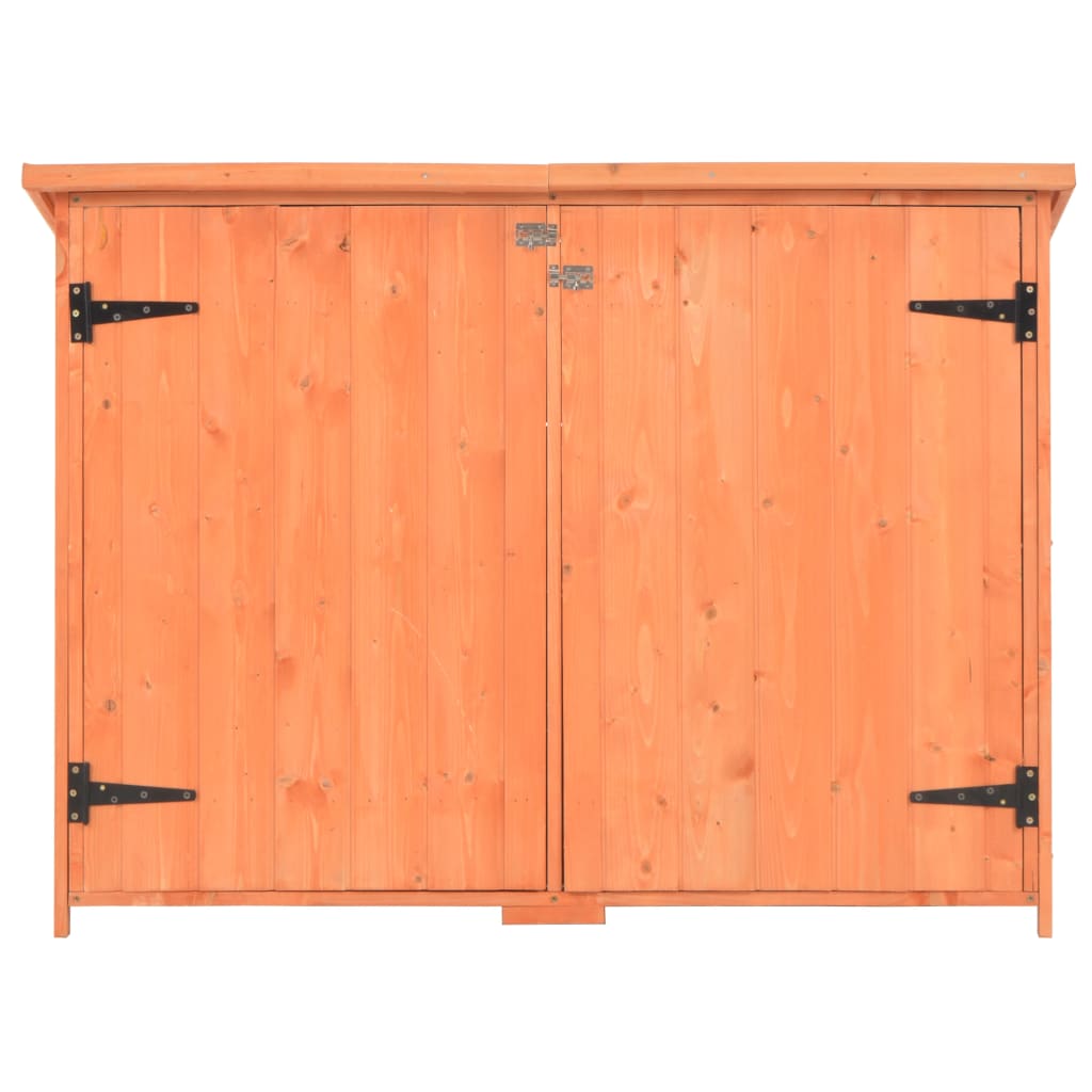 Garten-Geräteschuppen 128X42X91 Cm Holz