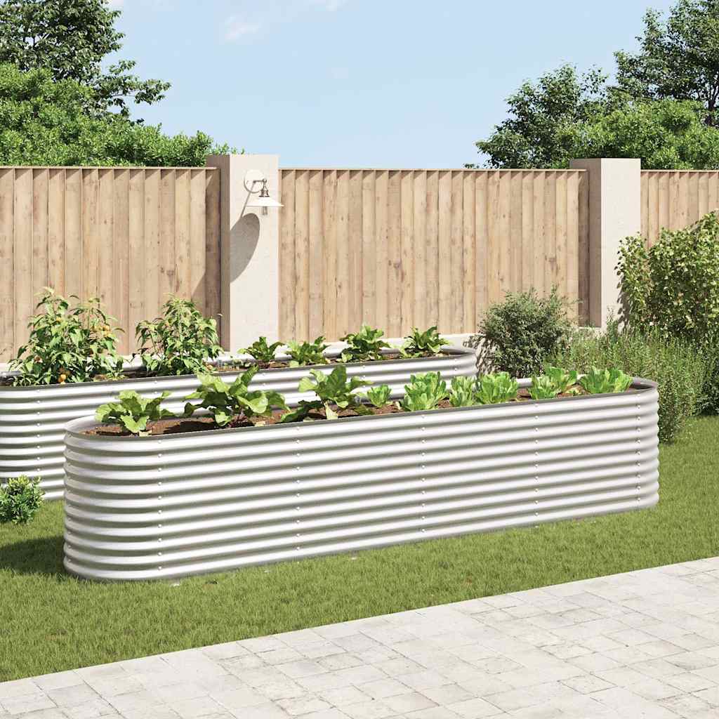 Garten-Hochbeet Verzinkter Stahl