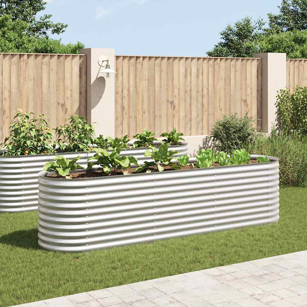 Garten-Hochbeet Verzinkter Stahl