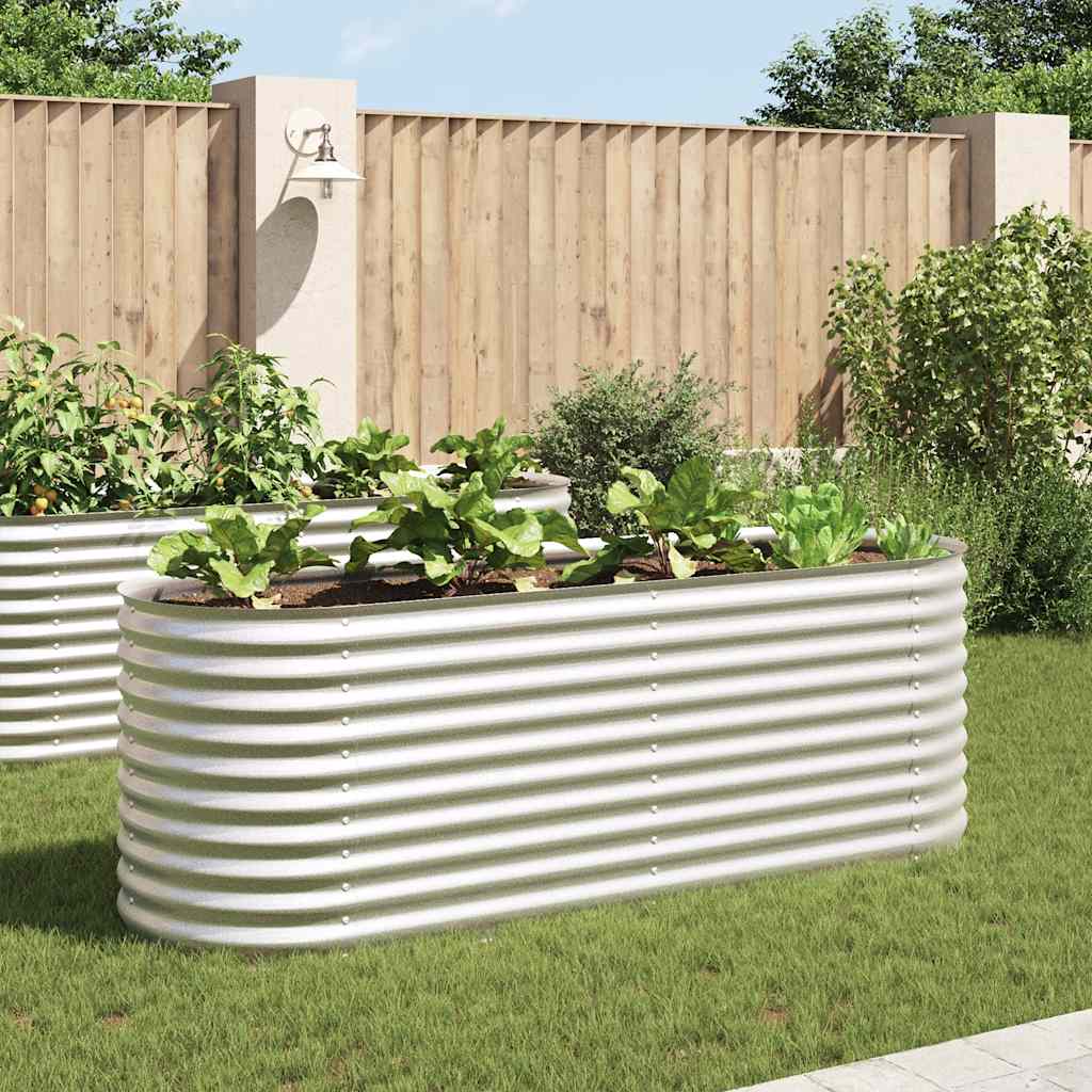 Garten-Hochbeet Verzinkter Stahl