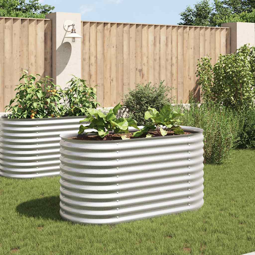 Garten-Hochbeet Verzinkter Stahl