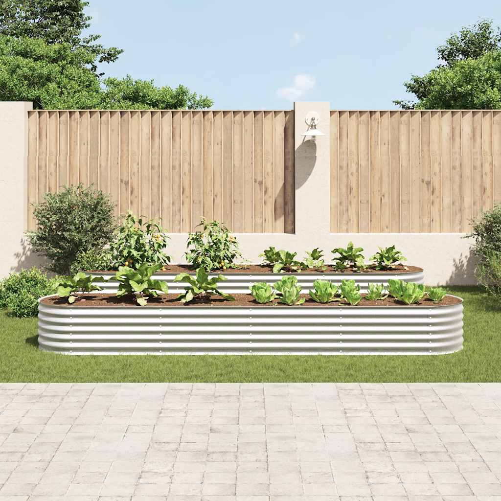 Garten-Hochbeet Verzinkter Stahl