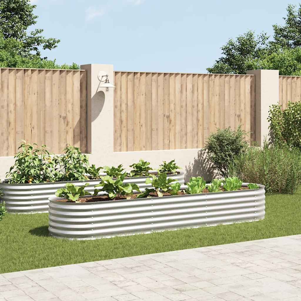 Garten-Hochbeet Verzinkter Stahl