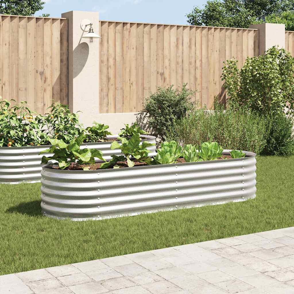 Garten-Hochbeet Verzinkter Stahl