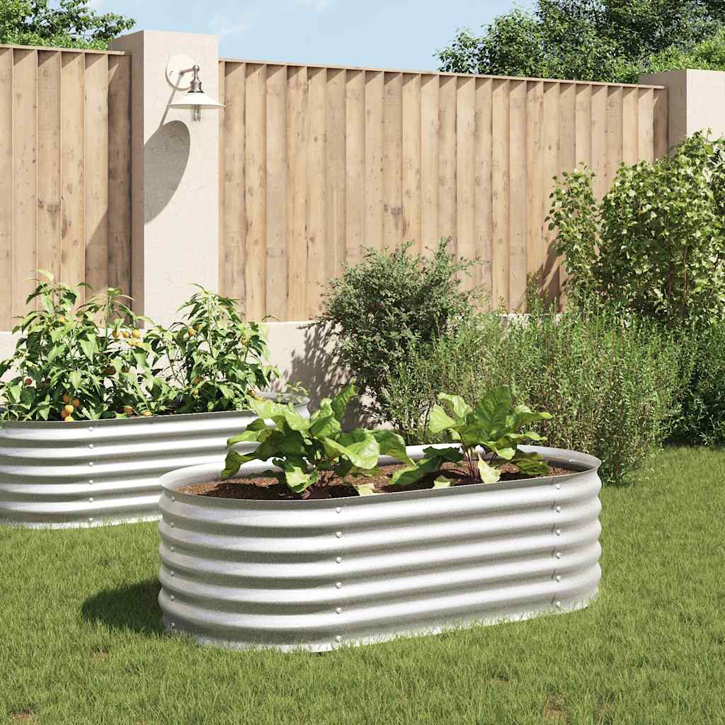 Garten-Hochbeet Verzinkter Stahl