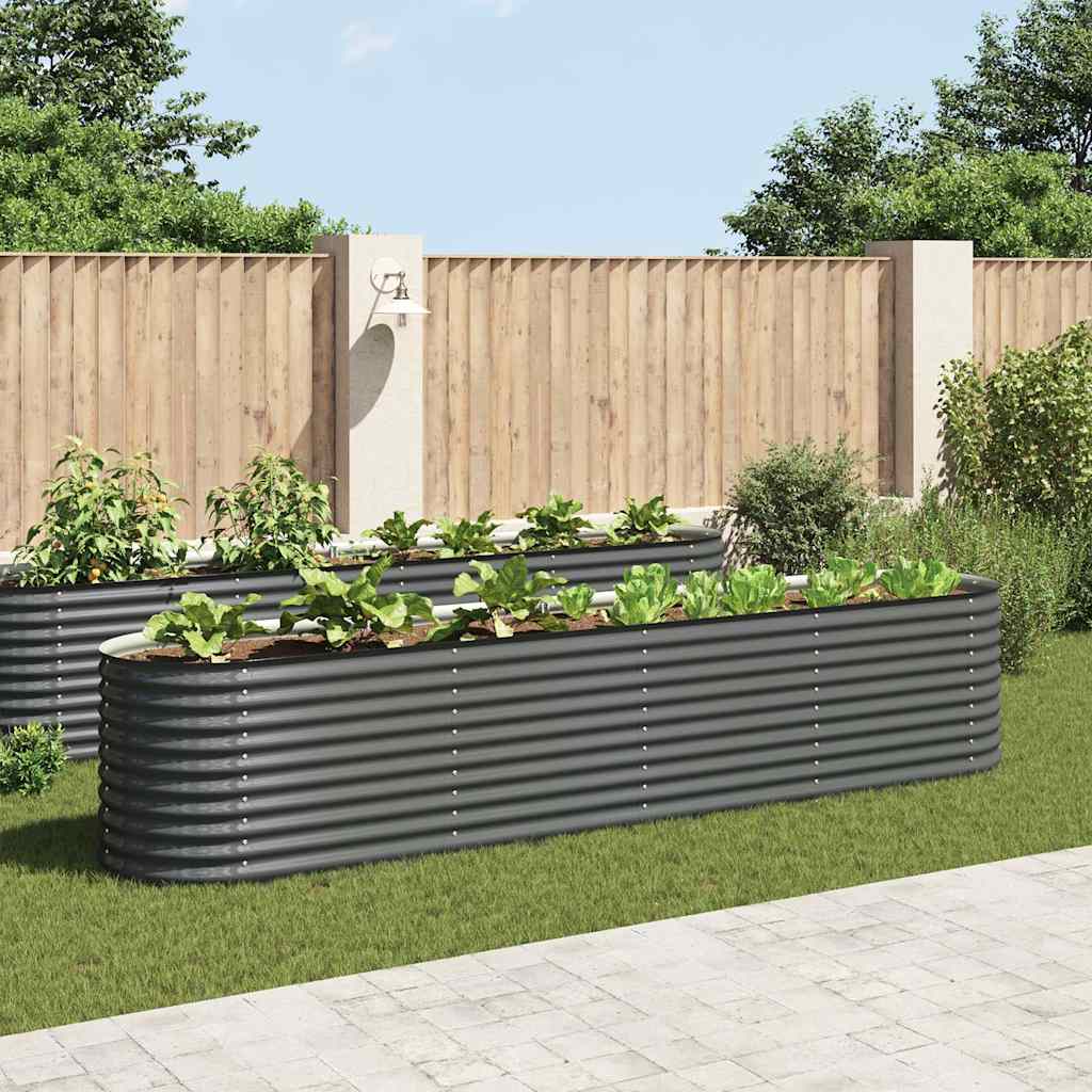 Garten-Hochbeet Verzinkter Stahl