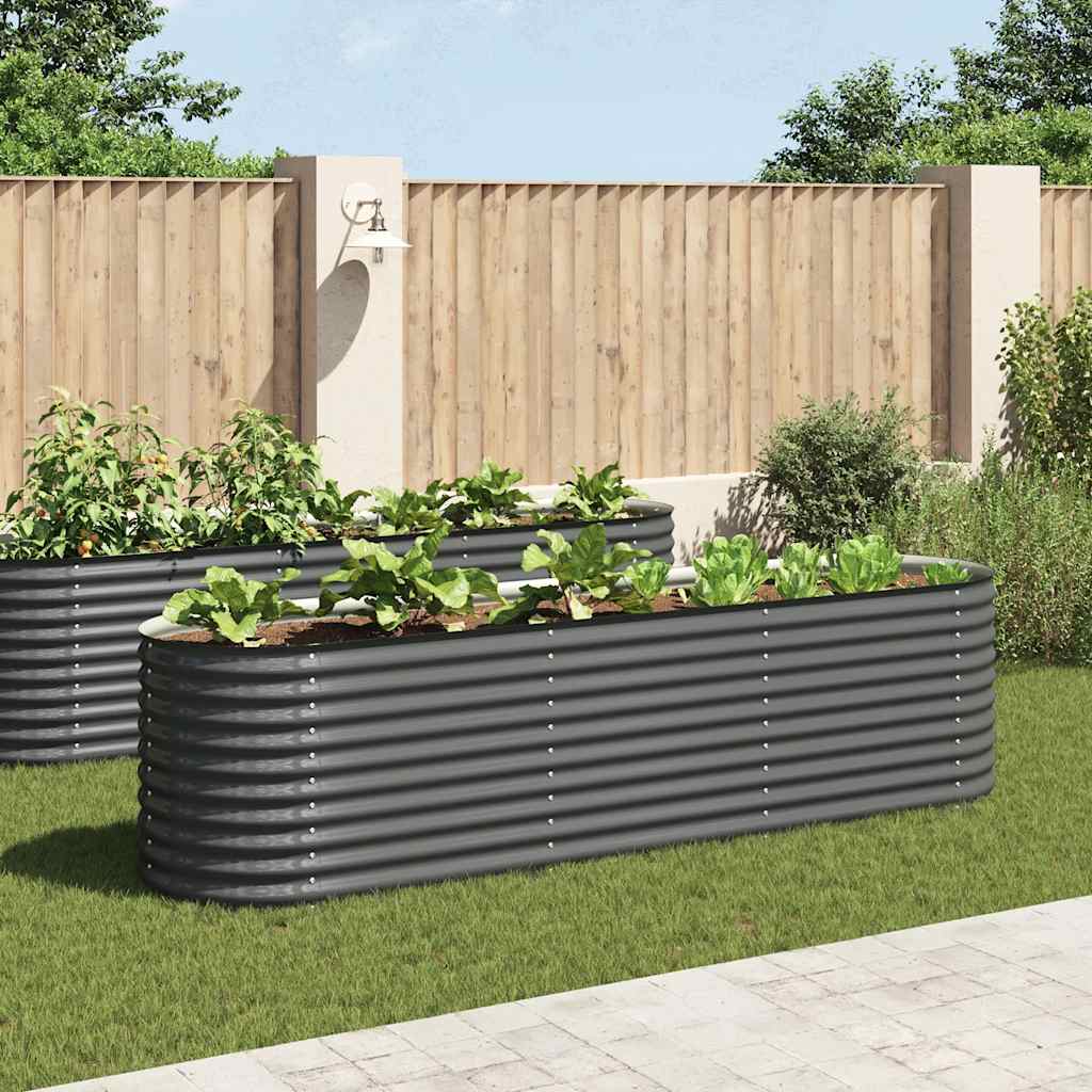 Garten-Hochbeet Verzinkter Stahl