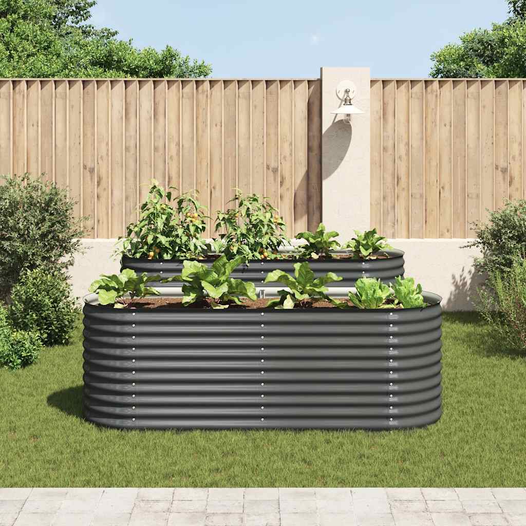 Garten-Hochbeet Verzinkter Stahl