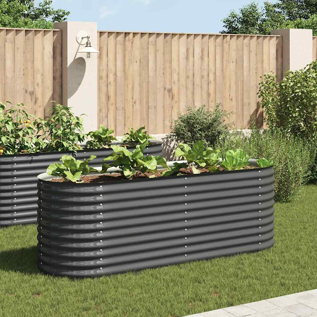 Garten-Hochbeet Verzinkter Stahl