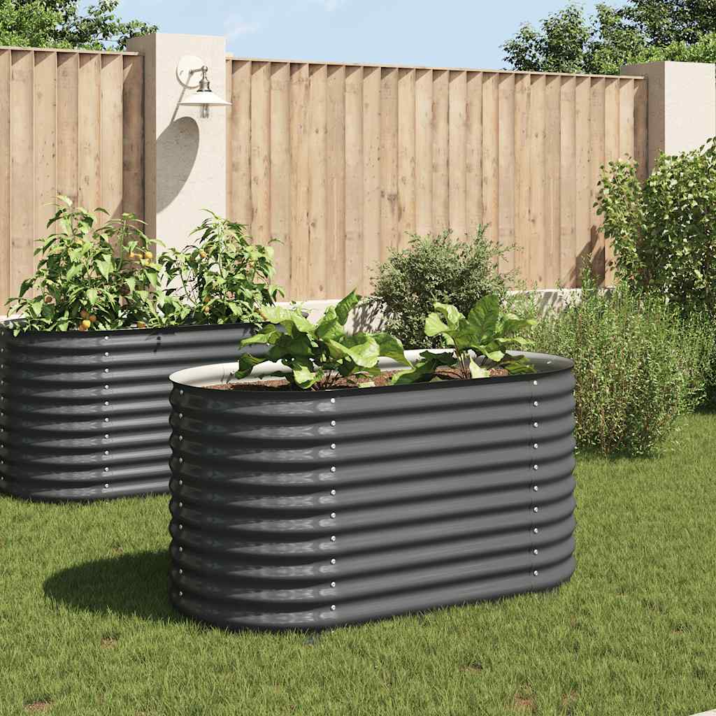 Garten-Hochbeet Verzinkter Stahl