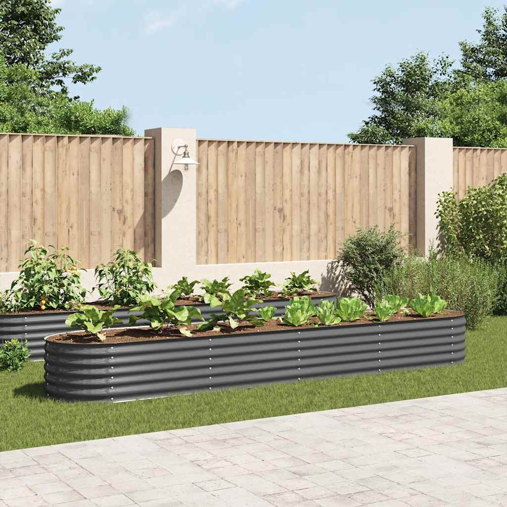 Garten-Hochbeet Verzinkter Stahl