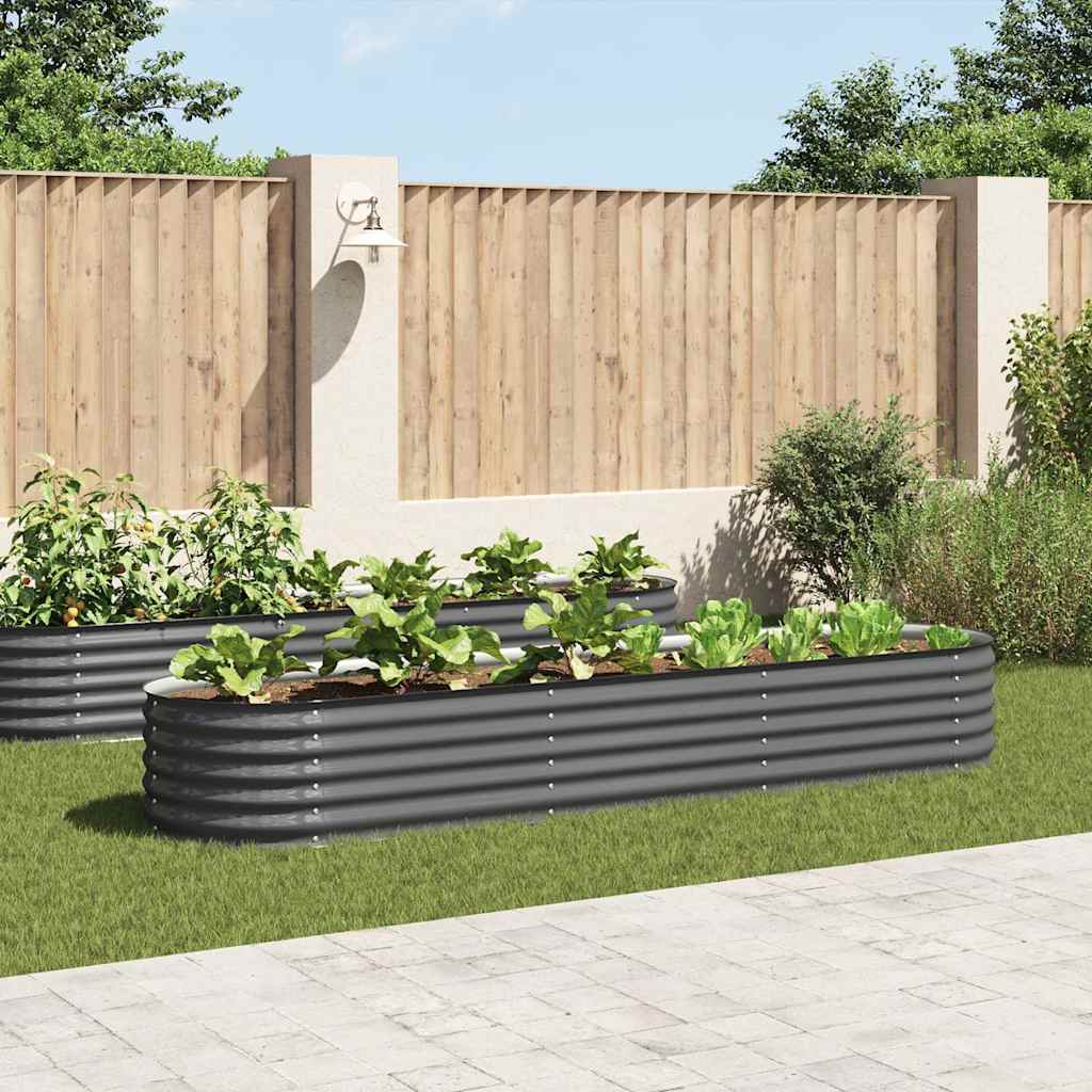 Garten-Hochbeet Verzinkter Stahl
