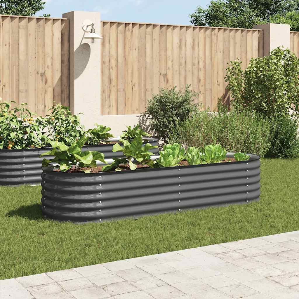 Garten-Hochbeet Verzinkter Stahl