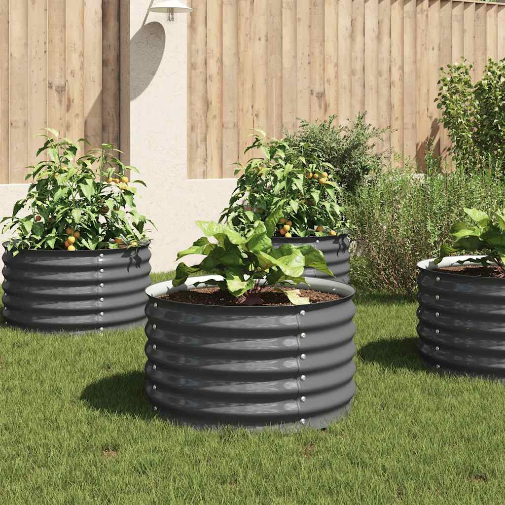Garten-Hochbeet Verzinkter Stahl