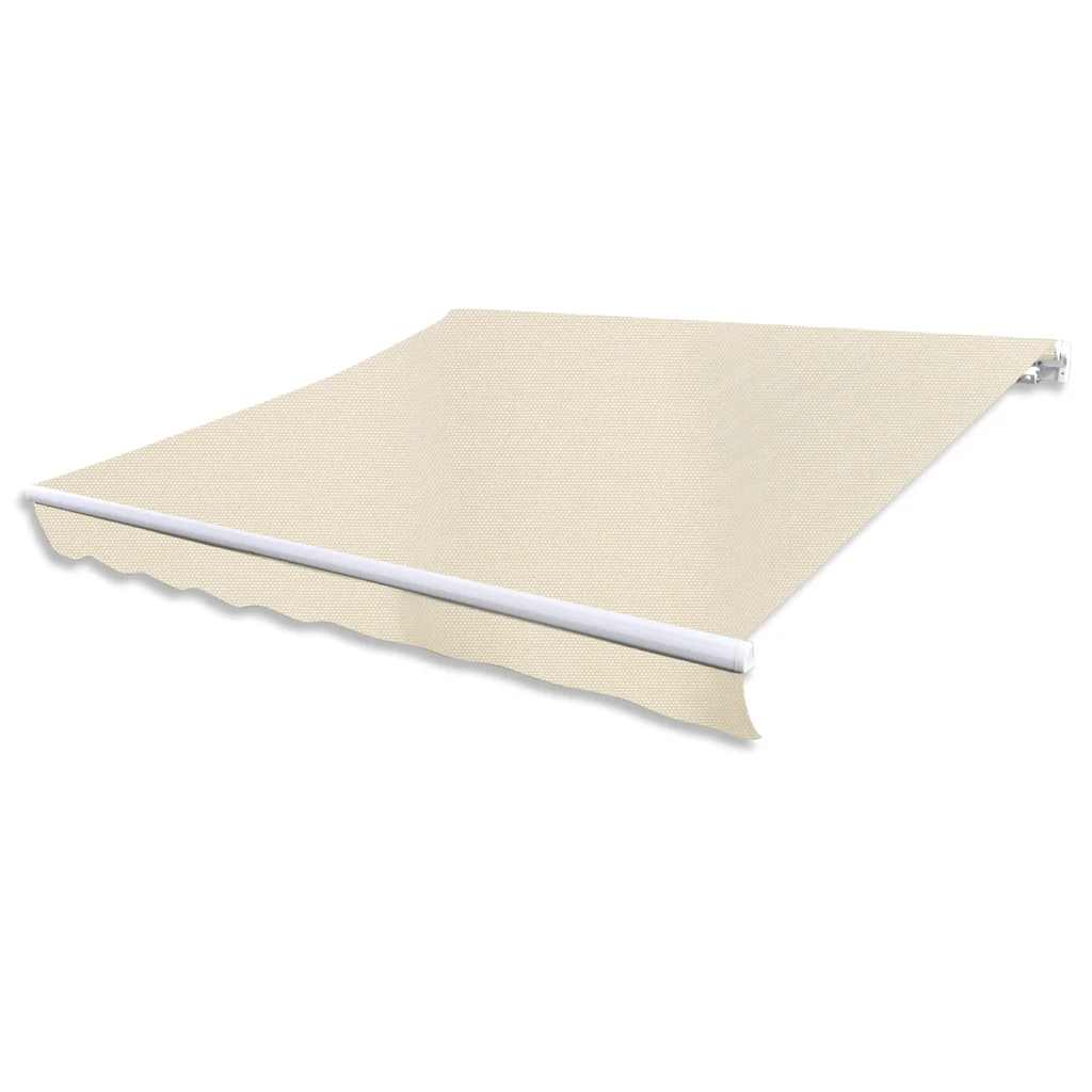 Gelenkarmmarkise Handbetrieben 300 Cm Gelb/Weiß