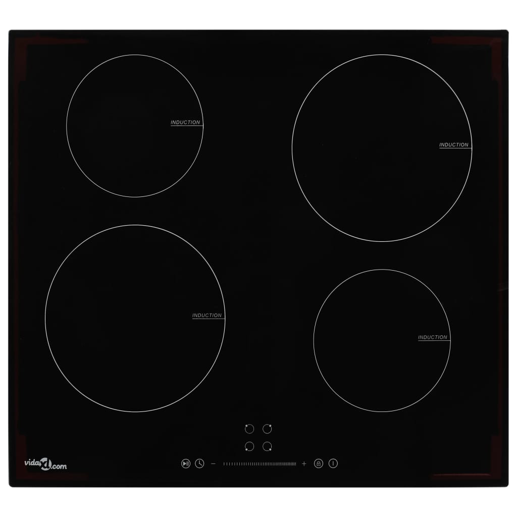 Induktionskochfeld Mit 4 Platten Touch Control Glas