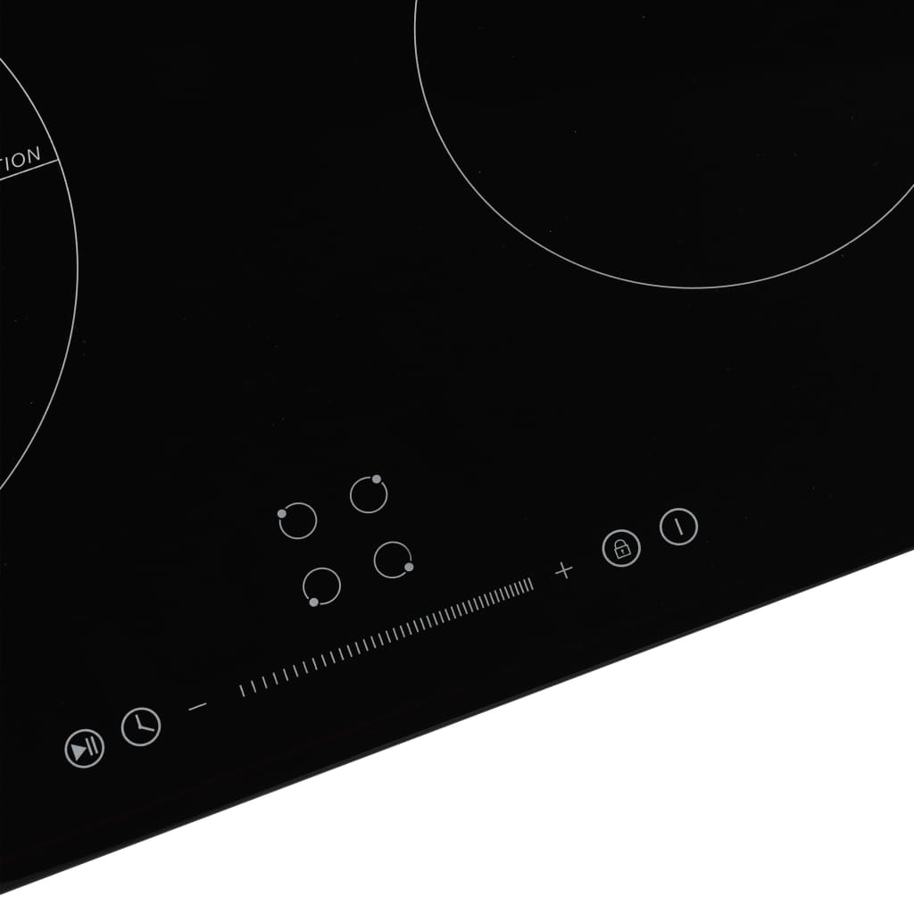 Induktionskochfeld Mit 4 Platten Touch Control Glas