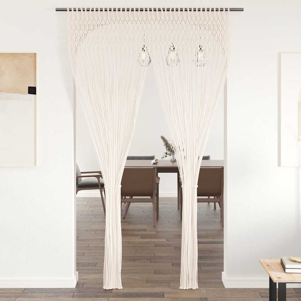 Makramee Vorhang 140X240 Cm Baumwolle