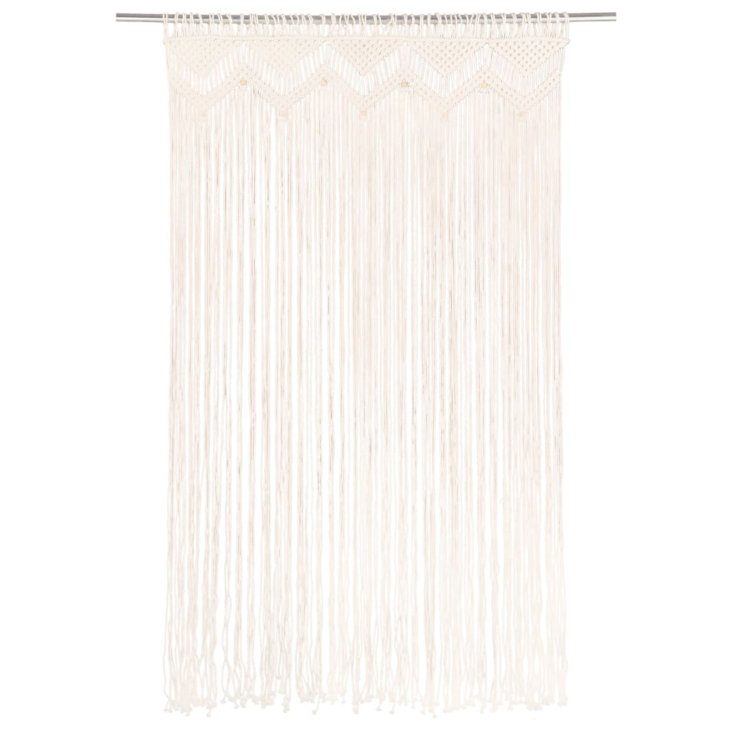 Makramee Vorhang 140×240 Cm Baumwolle