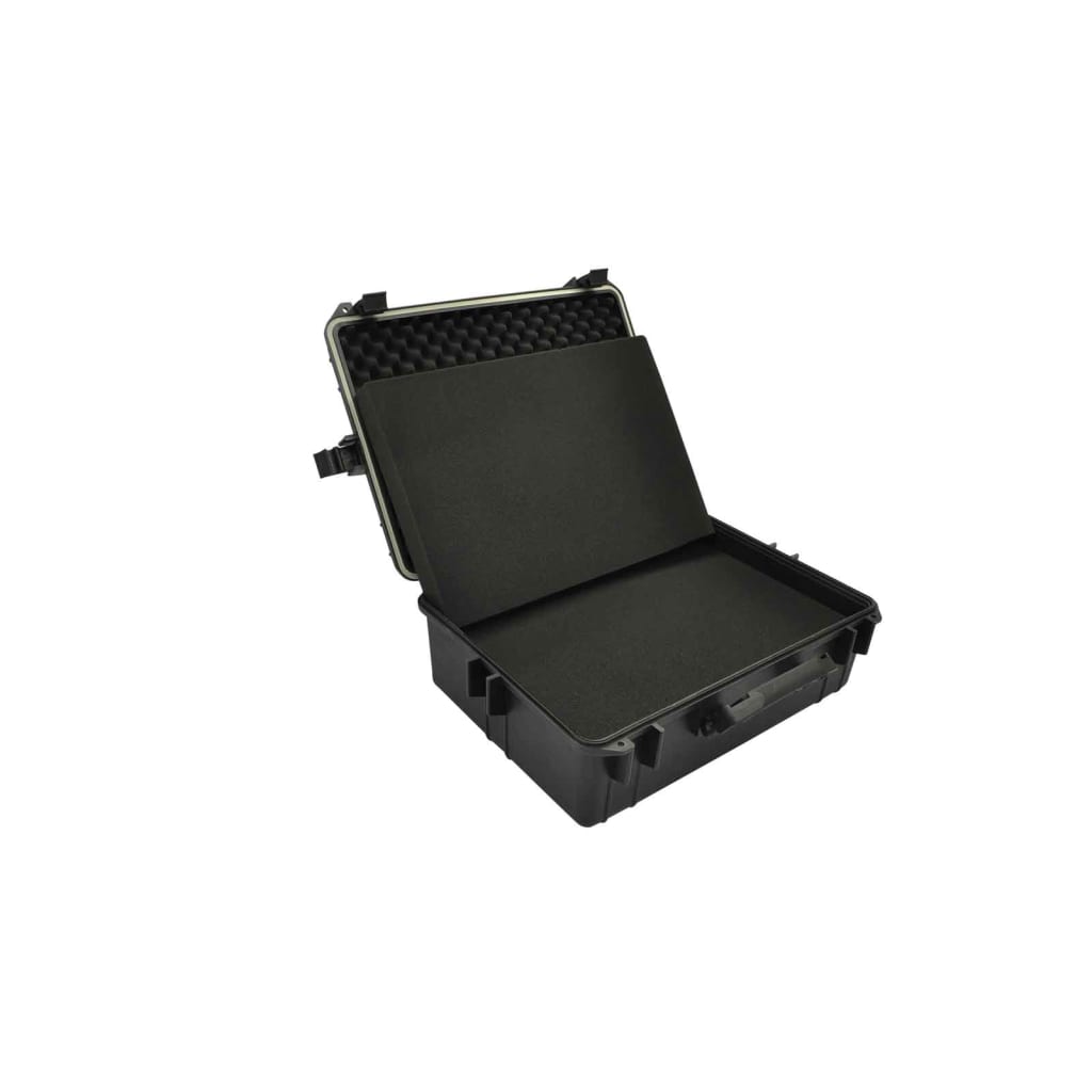 Transportkoffer Schwarz Mit Schaumstoff 35 L Fassungsvermögen