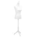 Damenbüste Schneiderpuppe Torso Schwarz Weiß