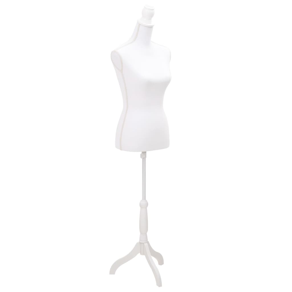 Damenbüste Schneiderpuppe Torso Schwarz Weiß