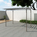 Stahl Pavillon Gartenlaube Gartenhaus Laube Gartenhaus