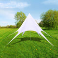 Gartenpavillon Hexagon Stern 14M