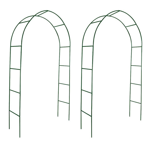2X Garten Rosenbogen Torbogen Rankgitter Rosensäule