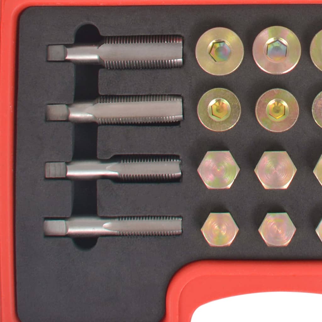 64-Tlg. Reparatursatz Ölablassschrauben M13 M15 M17 M20