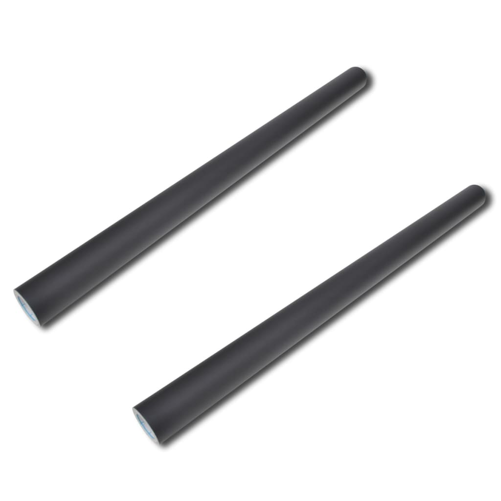 Wandaufkleber Kreidetafel 0,6X2 M 2 Rollen Mit Kreiden