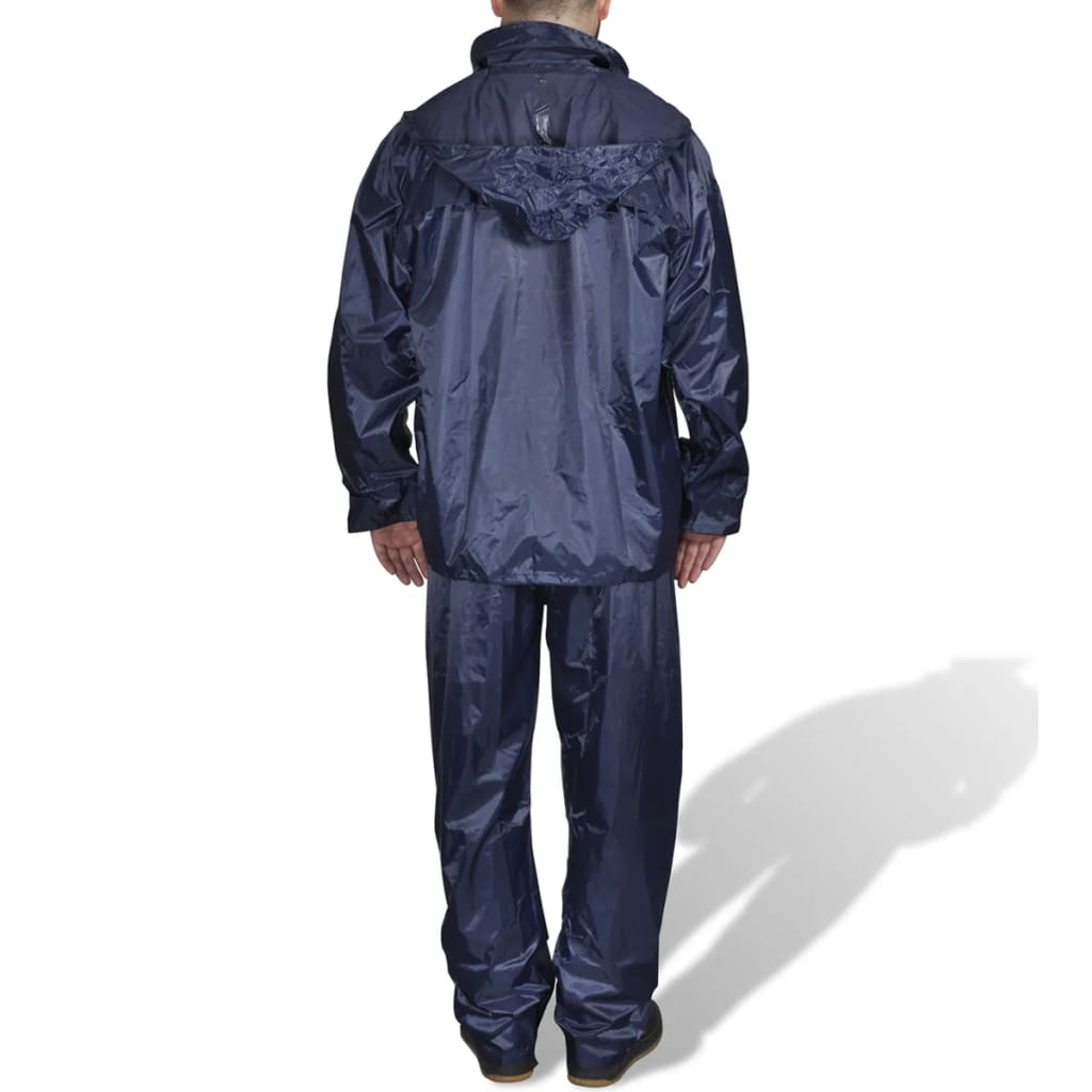 E Regenbekleidung Für Männer 2-Teilig Mit Kapuze Größe
