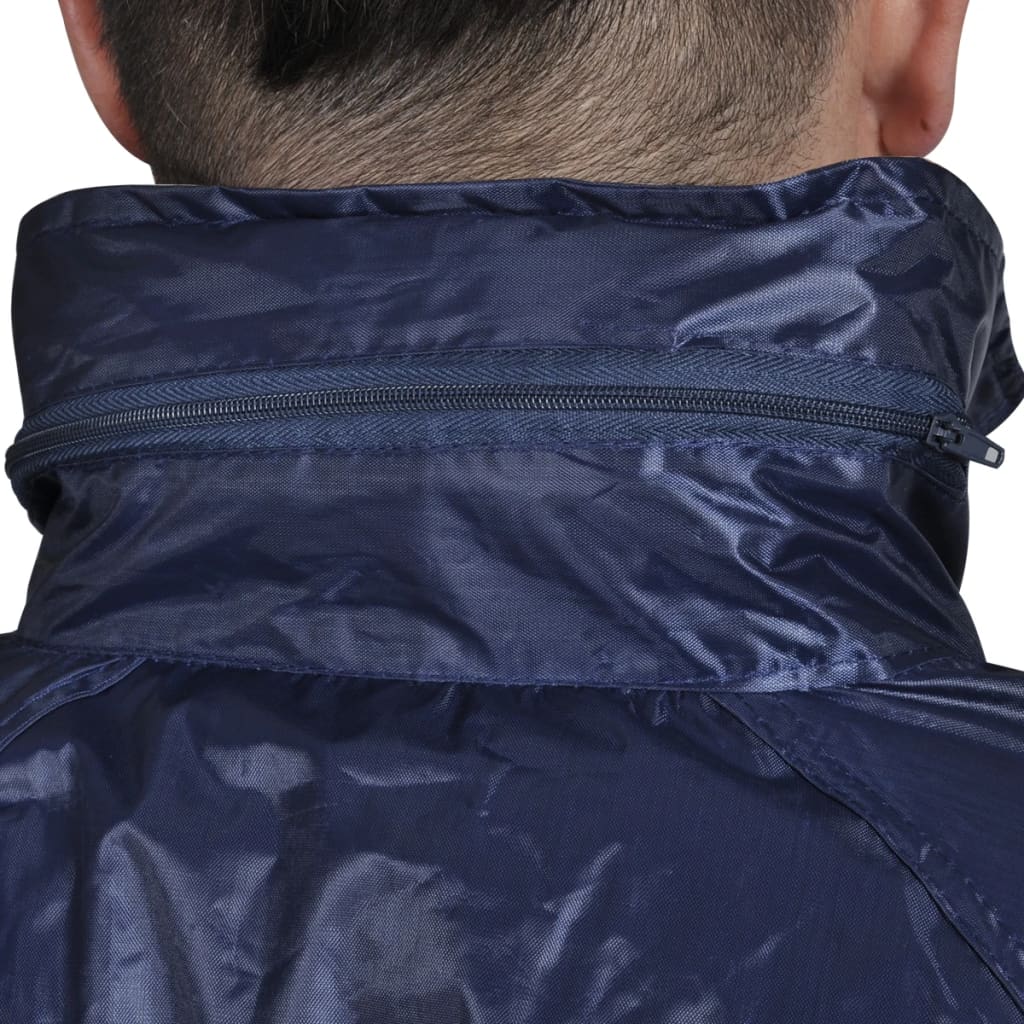 E Regenbekleidung Für Männer 2-Teilig Mit Kapuze Größe