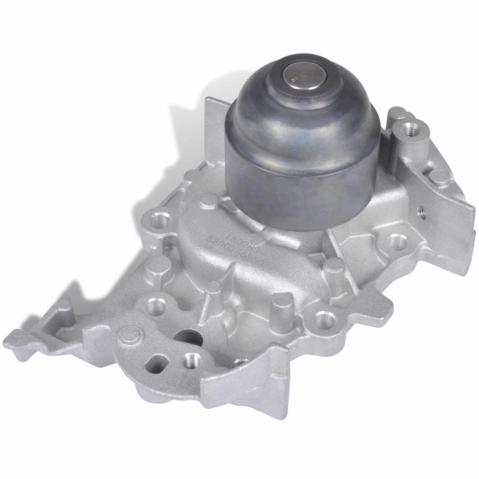 Wasserpumpe Silber Metall