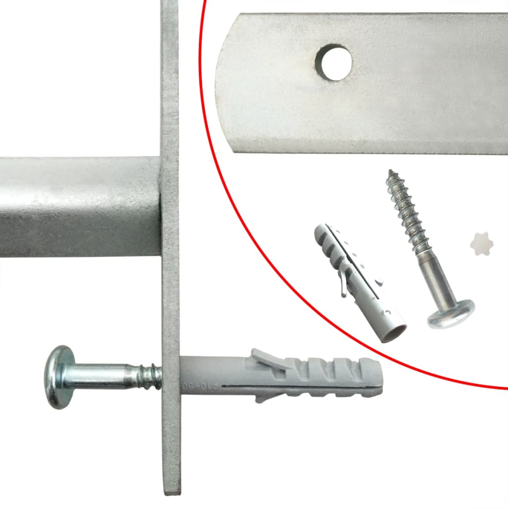 Fenstergitter Verstellbar Mit 2 Querstäben 700-1050 Mm