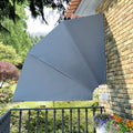 Faltbarer Balkonfächer 210×210 Cm