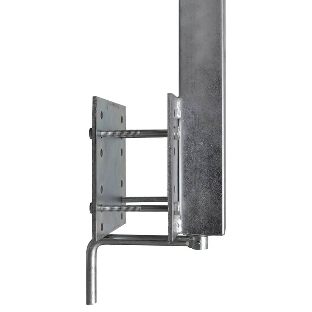 Bootstrailer-Stützen Vollgummi 2Er-Set 63 - 88 Cm