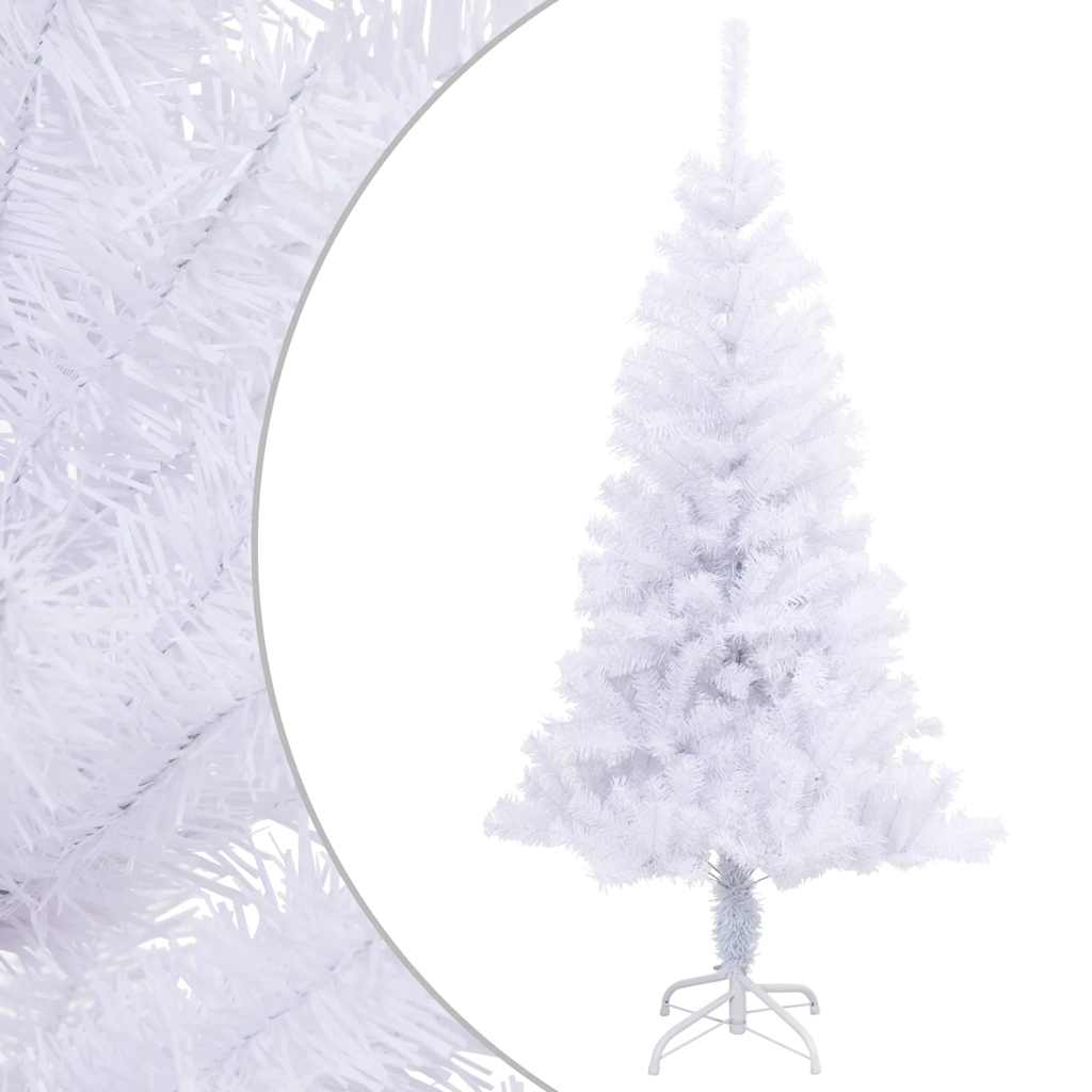 Künstlicher Weihnachtsbaum Mit Ständer 180 Cm 620 Zweige Weiß