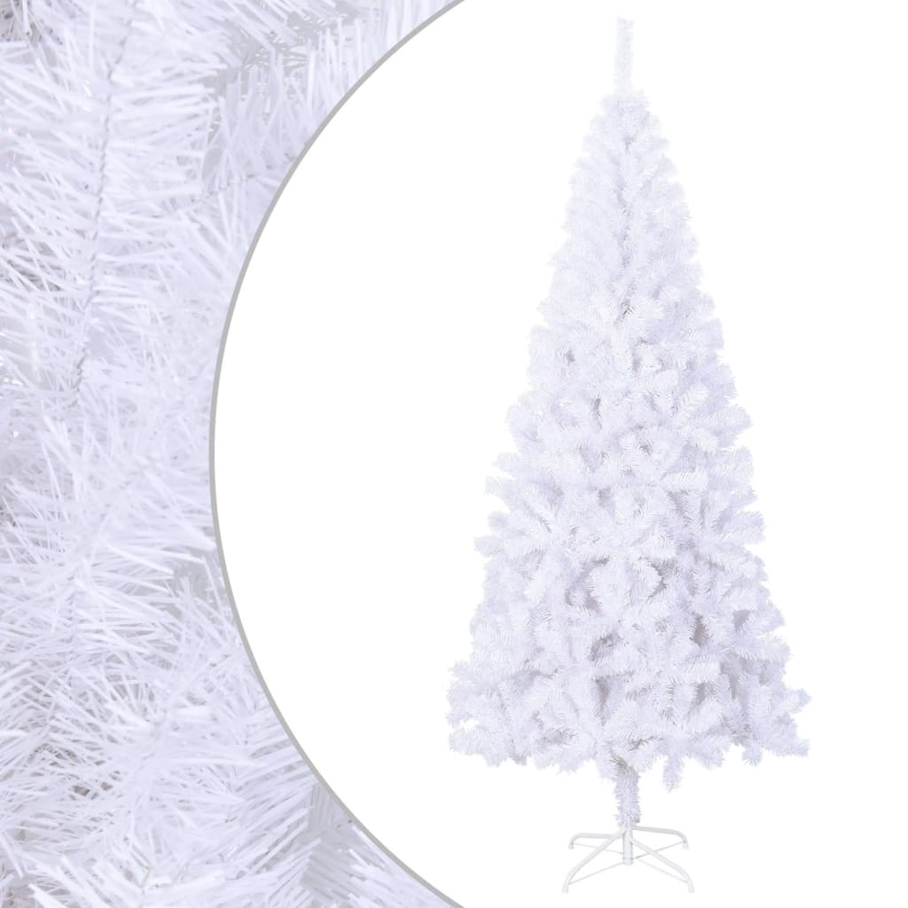 Künstlicher Weihnachtsbaum Mit Ständer 180 Cm 620 Zweige Weiß