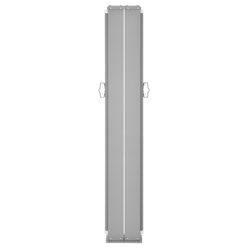 Seitenmarkise Ausziehbar Schwarz 160×600 Cm