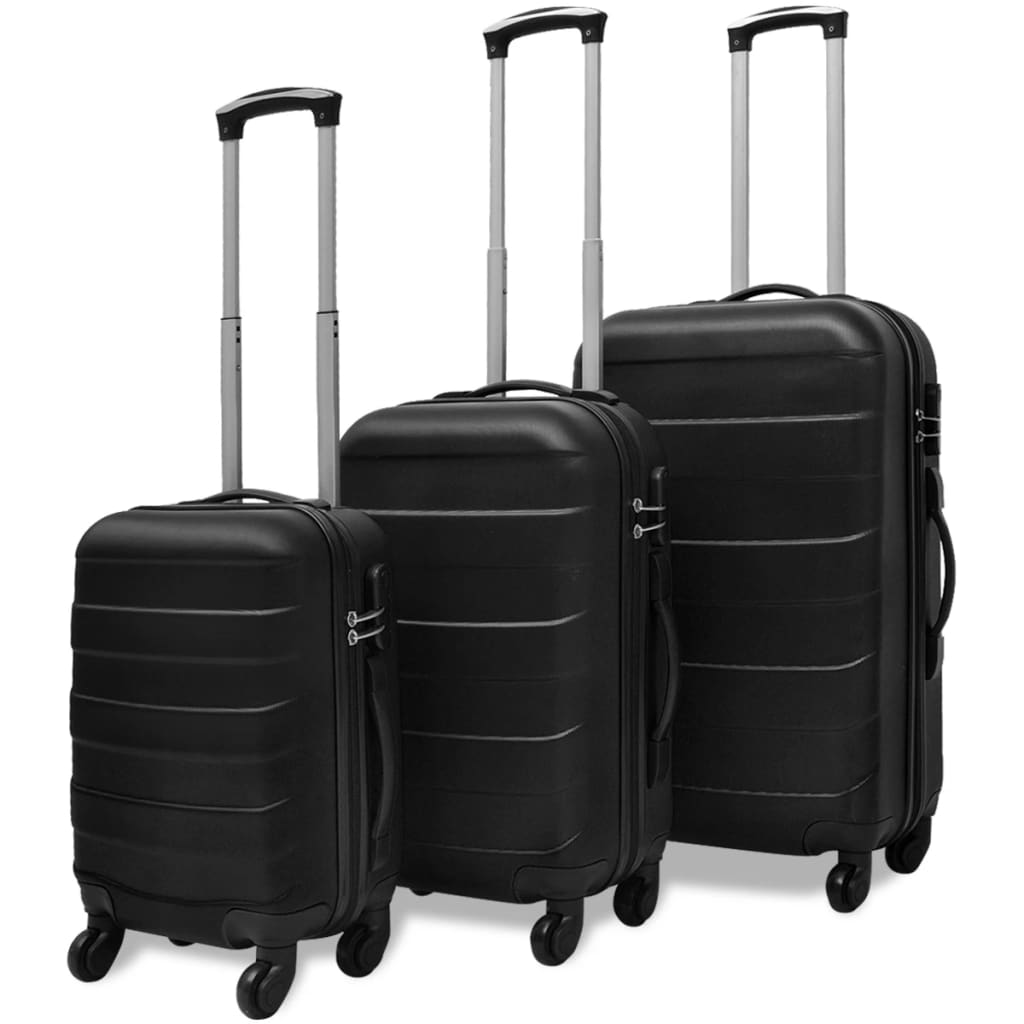 3-Tlg. Hartschalenkoffer-Set N 45,5/55/66 Cm