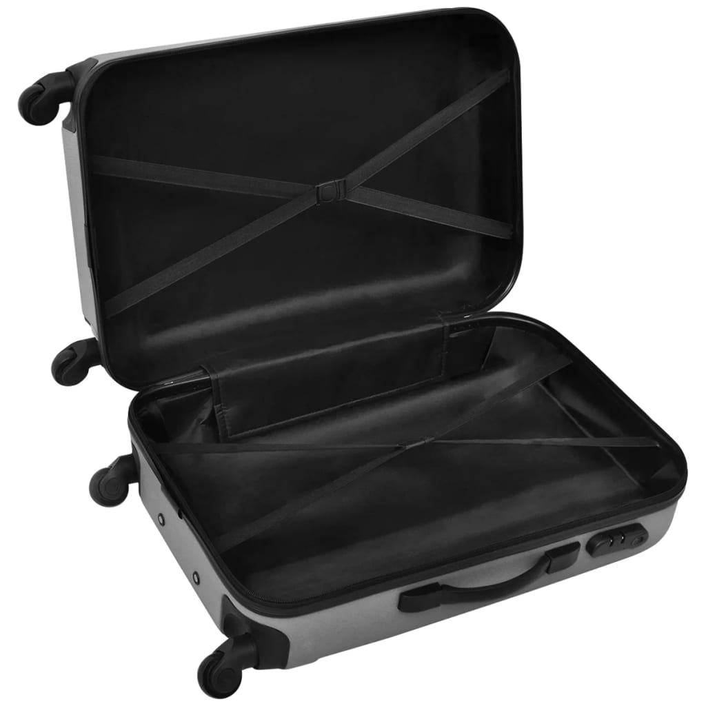 3-Tlg. Hartschalenkoffer-Set N 45,5/55/66 Cm