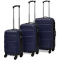 3-Tlg. Hartschalenkoffer-Set N 45,5/55/66 Cm