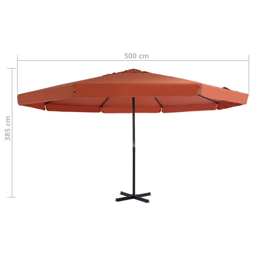 Sonnenschirm Mit Tragbarem Sonnenschirmständer