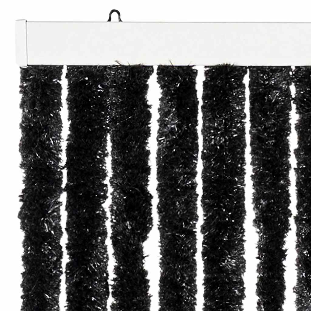 Insektenschutz-Vorhang Chenille Anthrazit