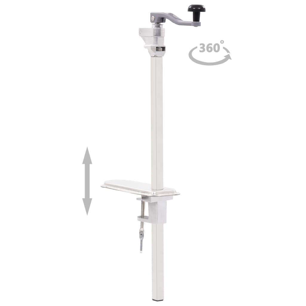 Dosenöffner Silbern 70 Cm Aluminium Und Edelstahl