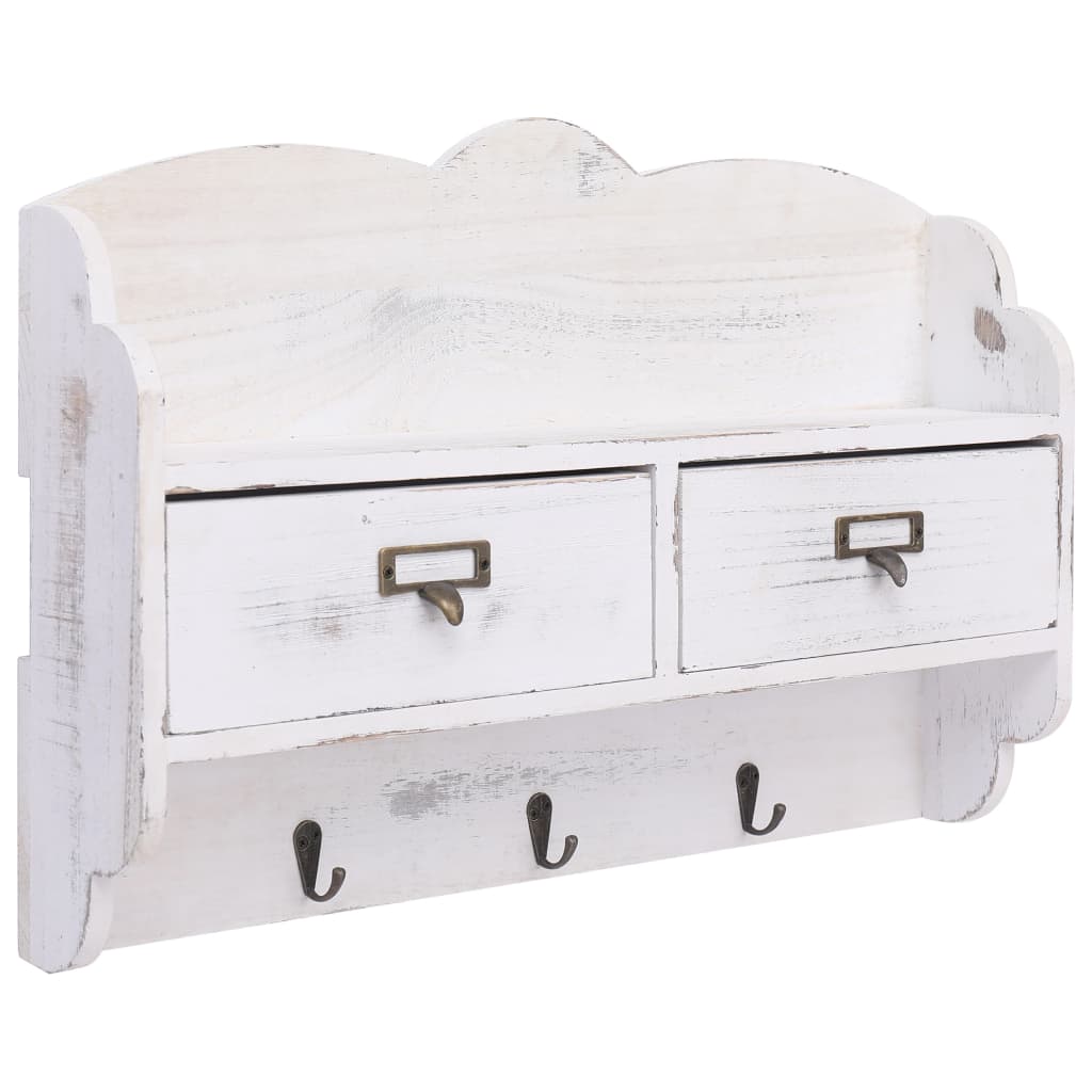 Wandgarderobe 50×10×23 Cm Holz